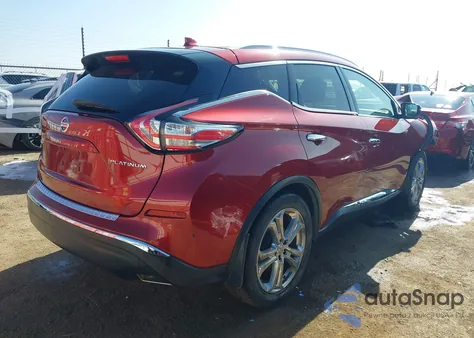 2018 Nissan Murano Platinum from USA, damaged, VIN 5N1AZ2MG2JN105006